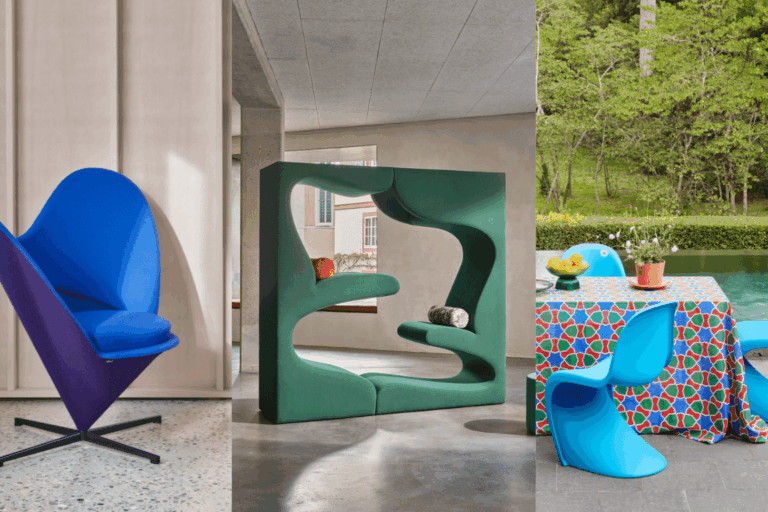 100 Jahre Panton Titelbild Möbel des Designers Panton