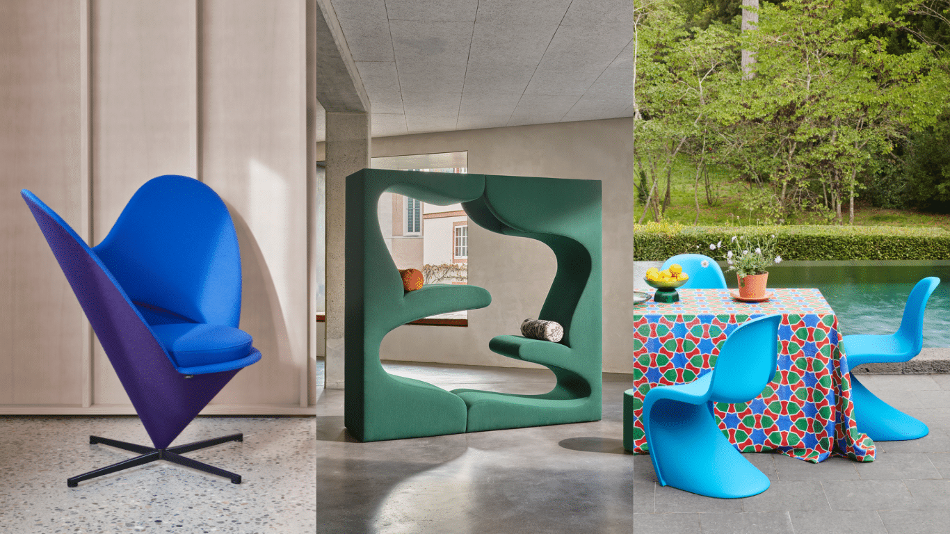 Möbel des Designers Panton