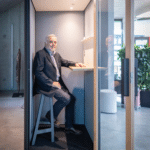 Office Pods im Büro, Telefonboxen, Akustikpods, Microrooms